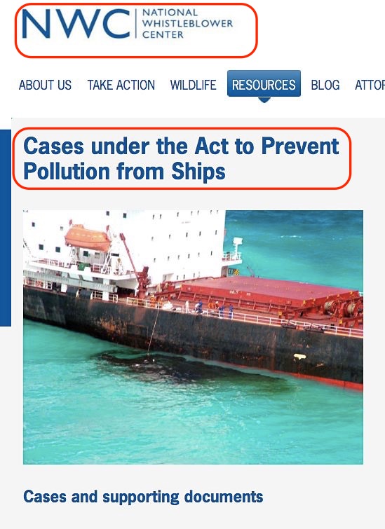 National Whistleblower center